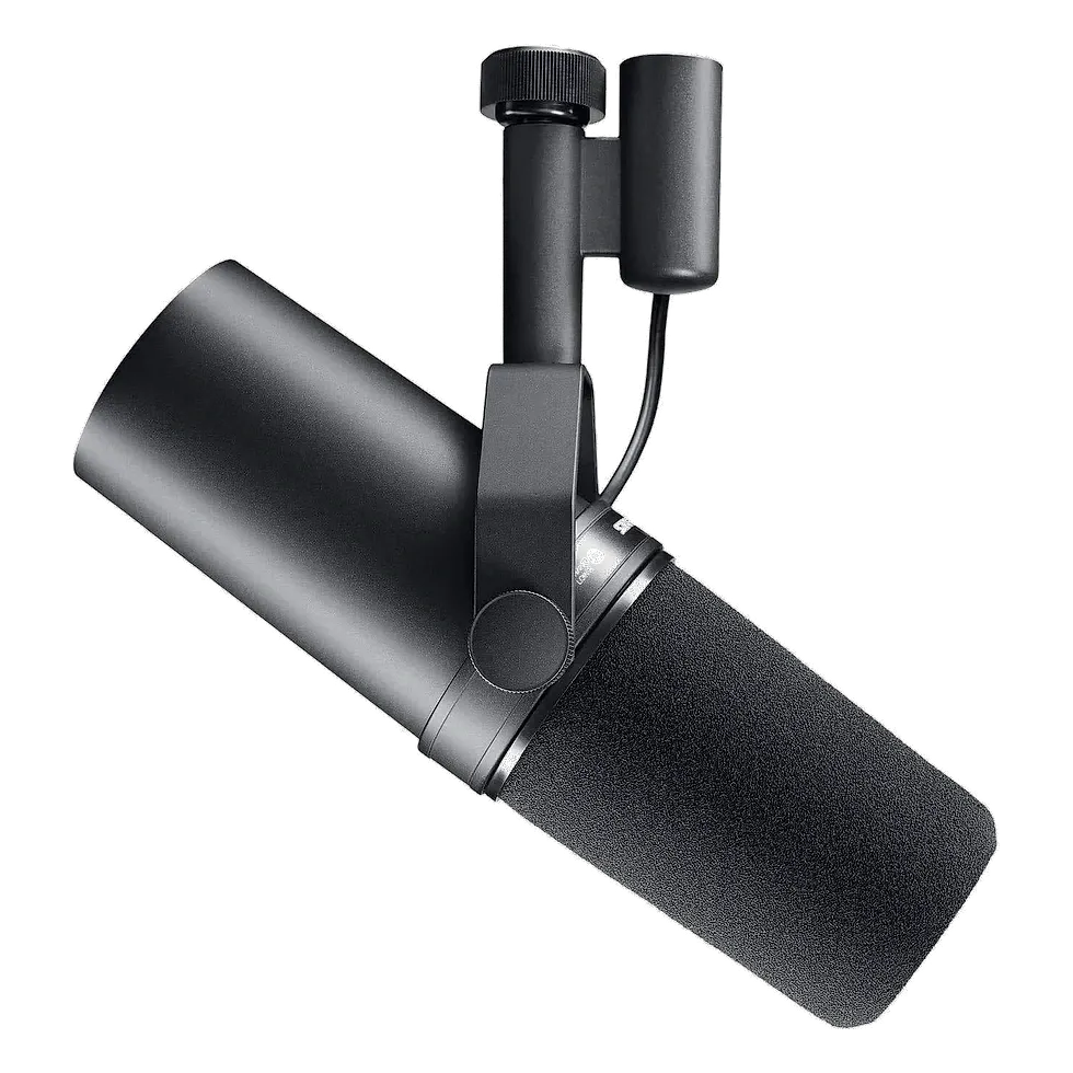 Shure — SM7B Microfone Dinâmico Cardióide para Estúdio
