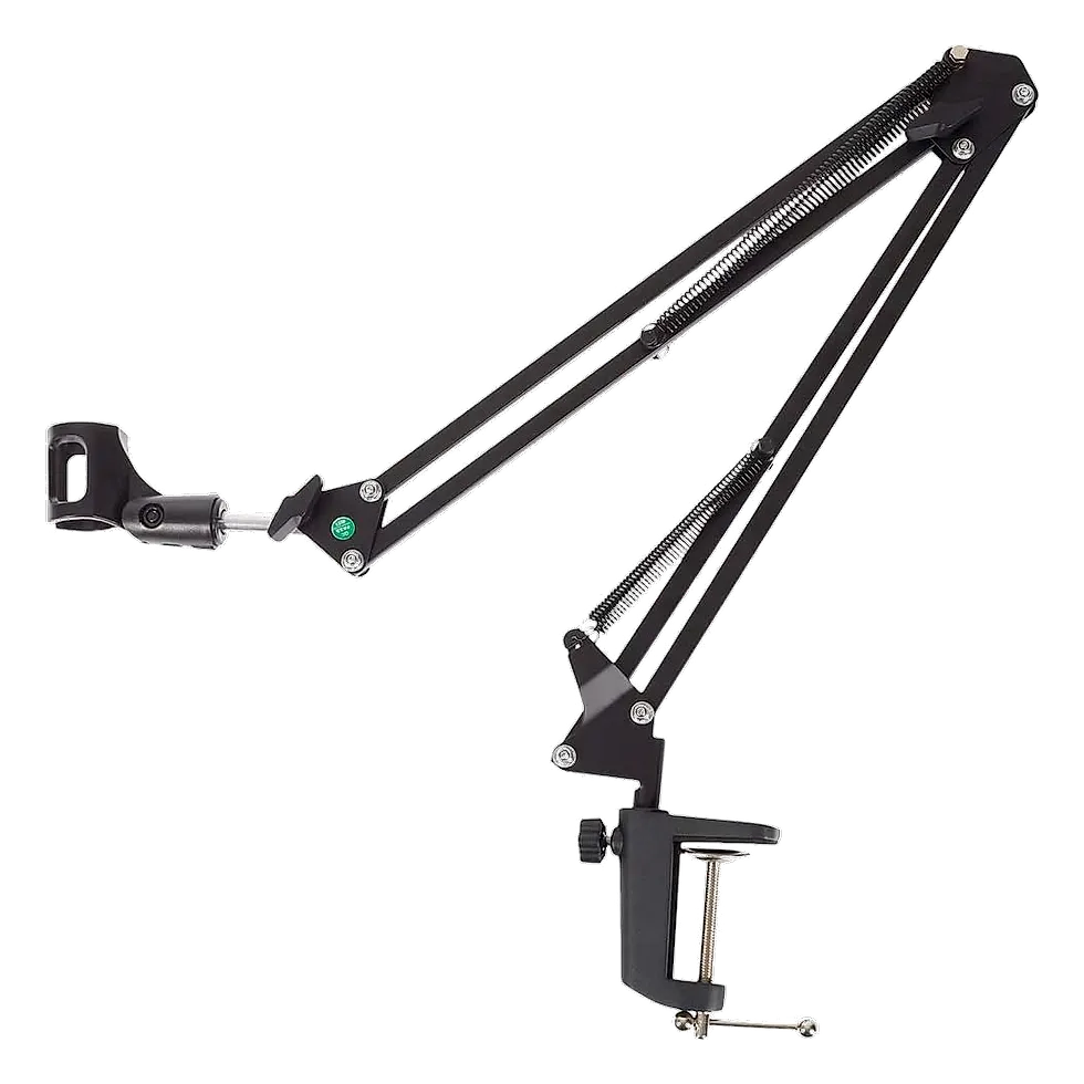 MAONO AU-B01 braço articulado de tesoura para microfone com mola de suspensão preto