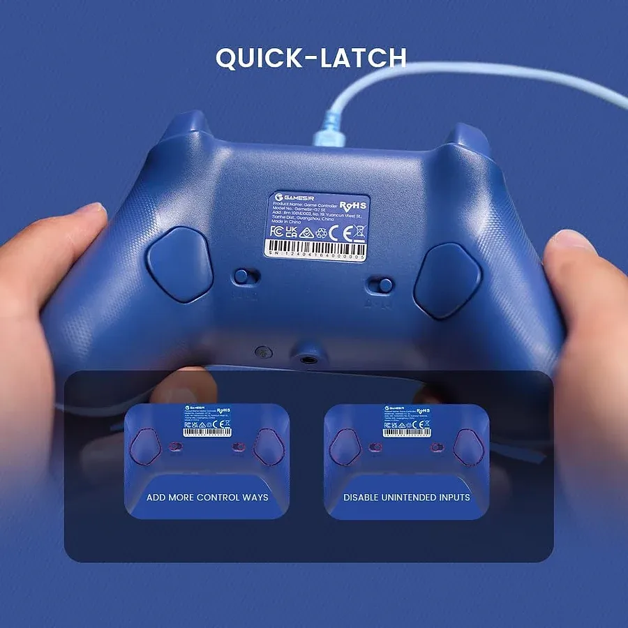 GameSir G7 SE controle com fio Hall Effect compatível com Xbox e PC — vista frontal