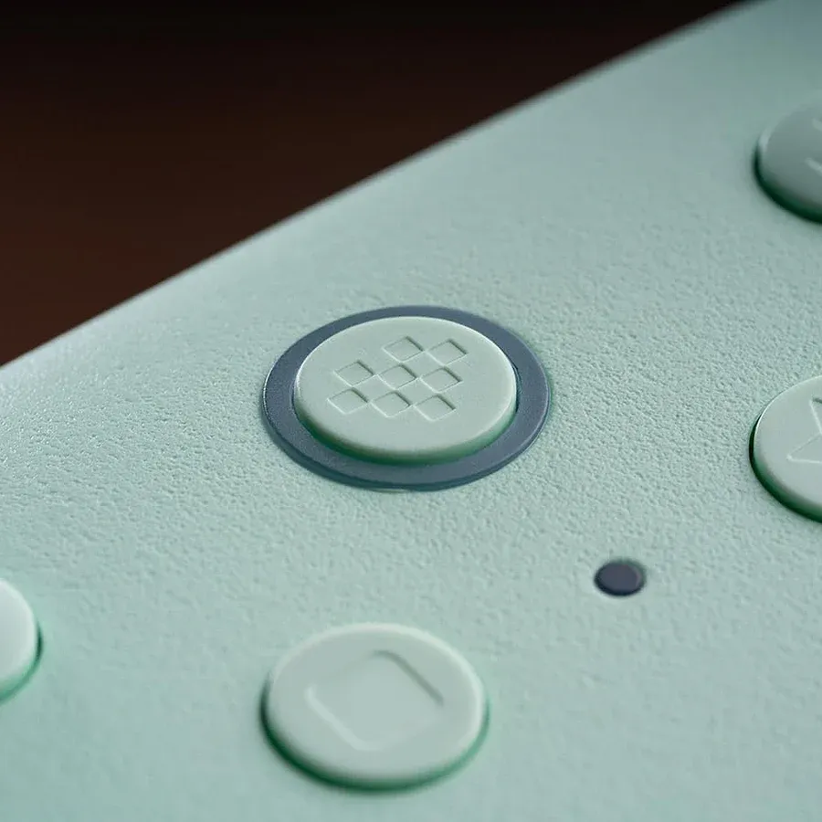 8BitDo Ultimate 2C controle com fio Hall Effect para PC e Android vista frontal