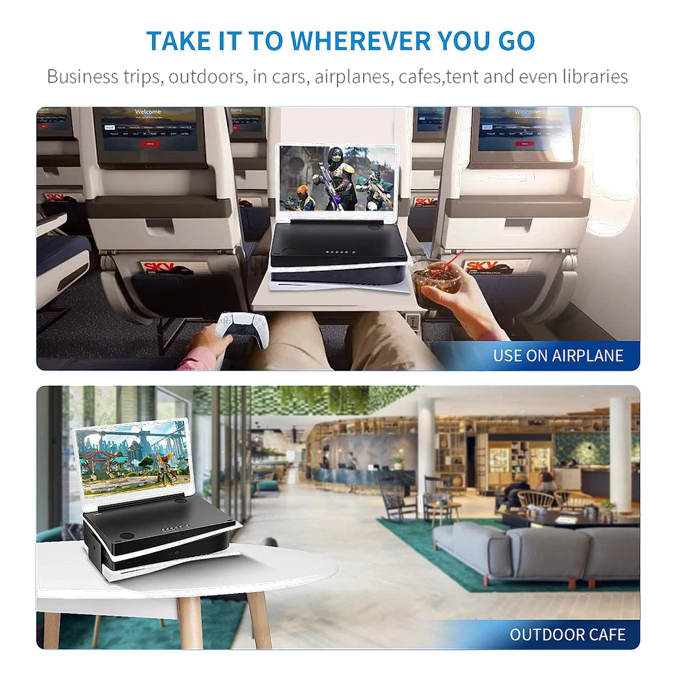 G-STORY monitor portátil de 15,6 polegadas IPS 2K 120Hz projetado para PS5