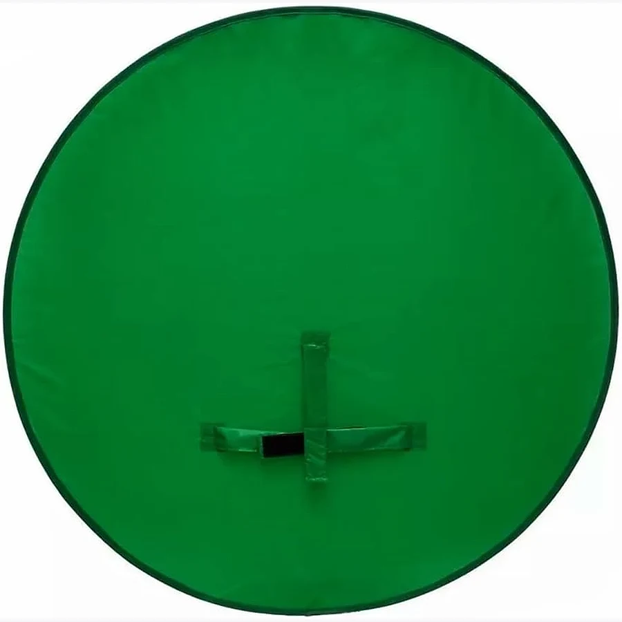 Greika WBG-110 fundo verde chroma key 110x200cm com suporte para live e streaming