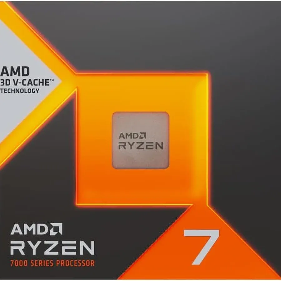 Processador AMD Ryzen 7 7800X3D AM5 para gaming com arquitetura Zen 4 e 3D V-Cache