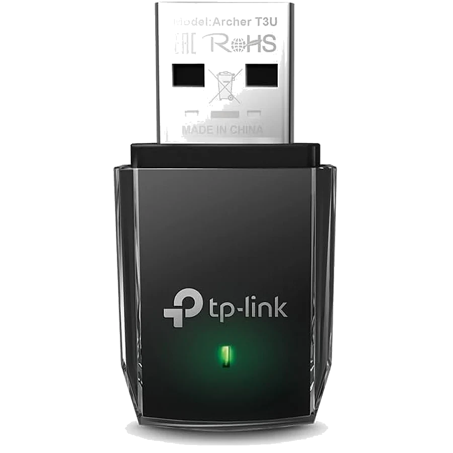 TP-Link Archer T3U adaptador Wi-Fi USB compacto com antena interna