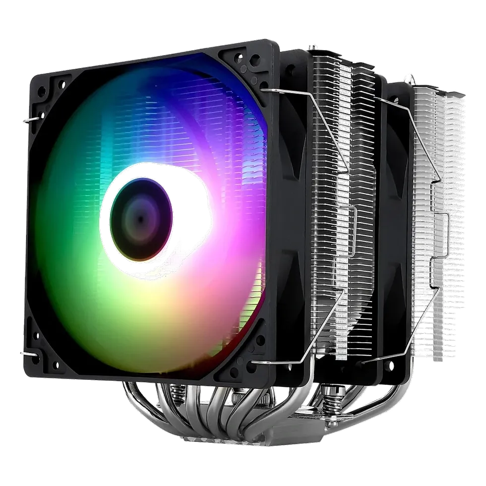 Thermalright Peerless Assassin 120 SE ARGB, cooler dual-tower com 6 heatpipes e duas ventoinhas de 120 mm