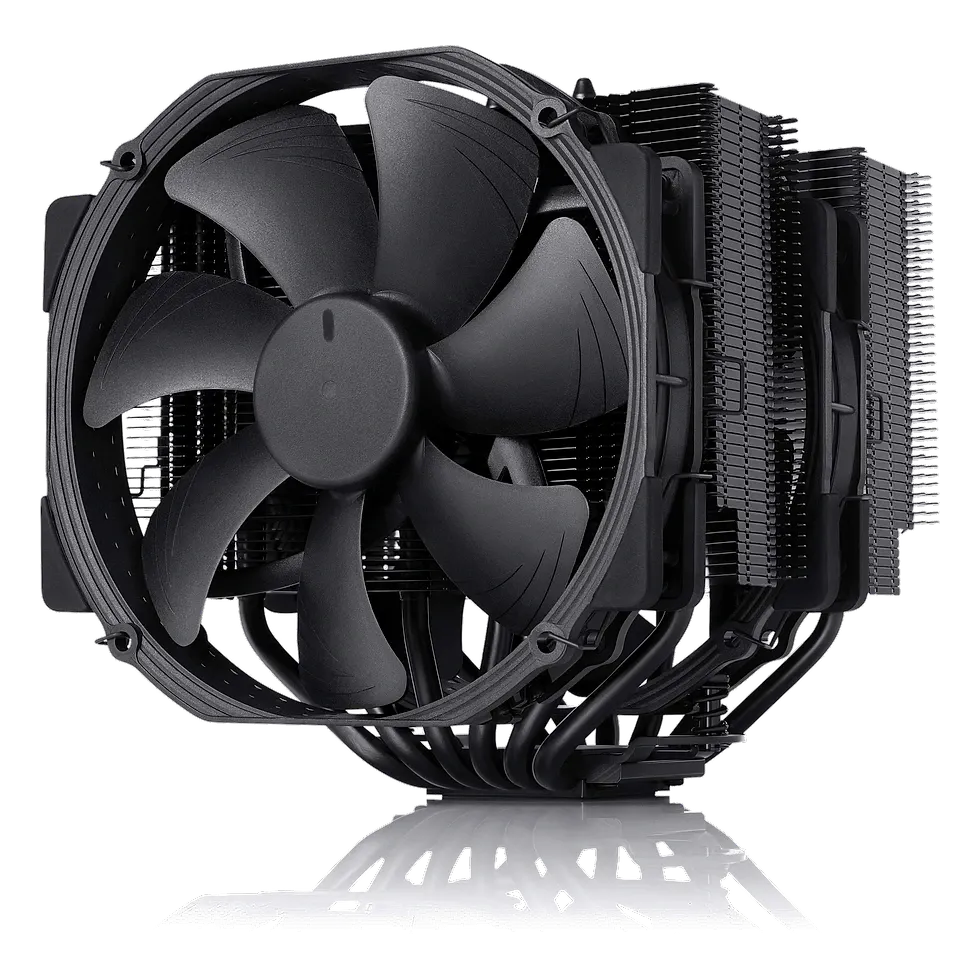 Noctua NH-D15 chromax Black, cooler dual-tower preto com duas ventoinhas de 140 mm