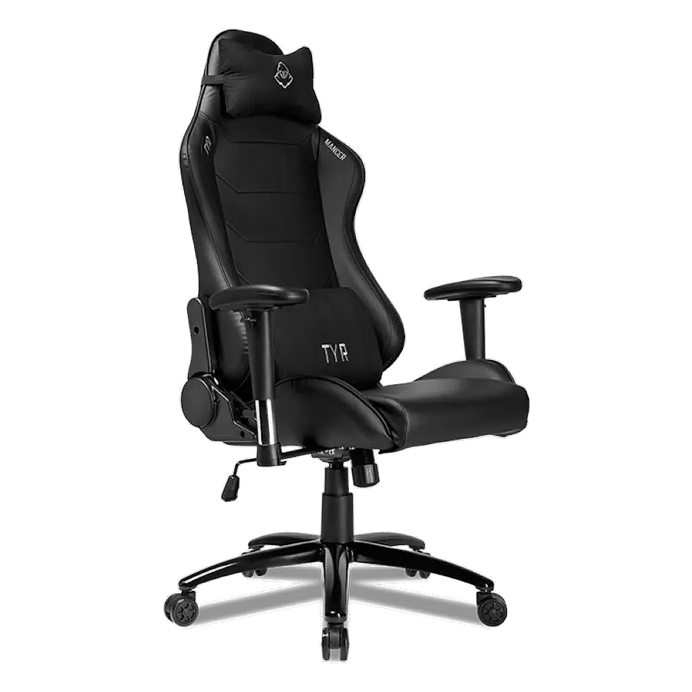 Mancer Tyr cadeira gamer com espuma moldada e estrutura toda em metal