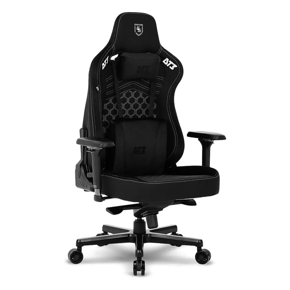 DT3 Rhino Fabric cadeira gamer estrutura reforçada para 200 kg com tecido TechSoft