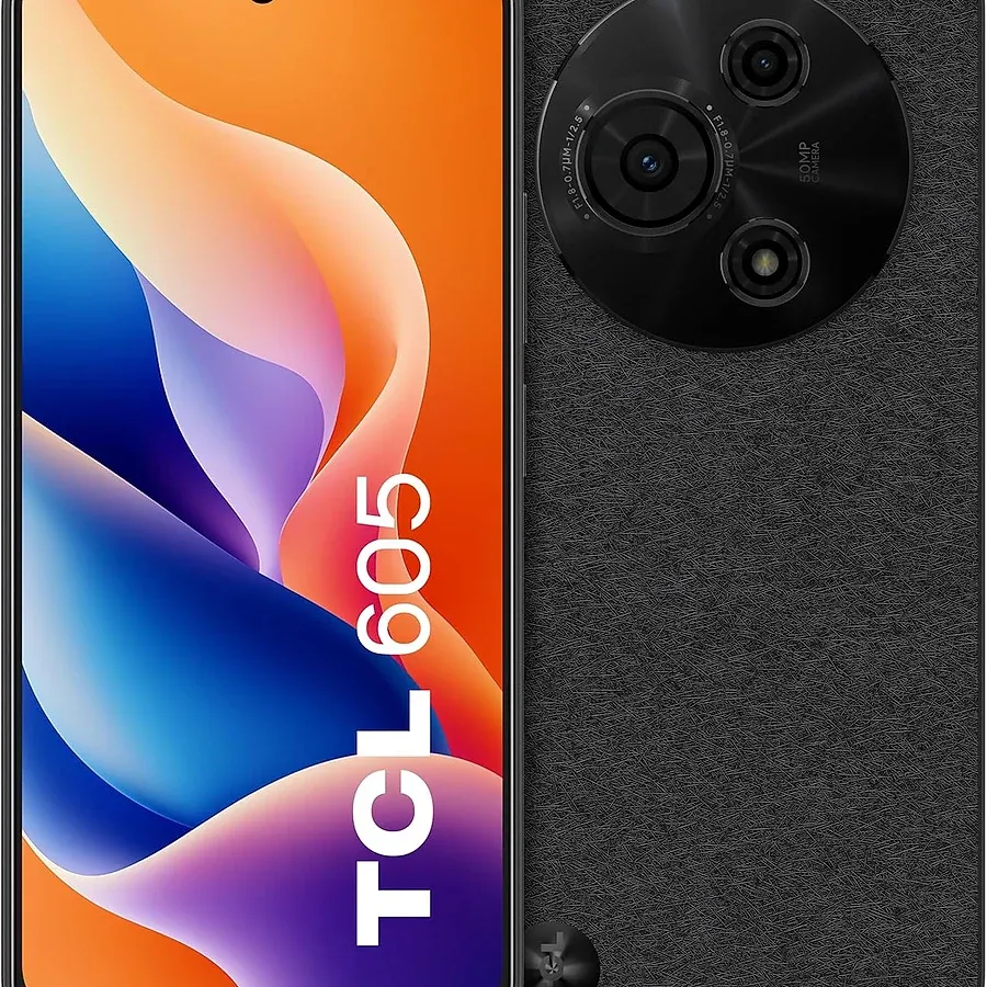 TCL 605 256GB smartphone Android com tela grande de 6,75" e armazenamento amplo