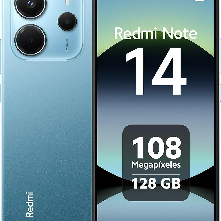 Xiaomi Redmi Note 14 128GB 6GB smartphone Android com tela AMOLED e câmera 108MP