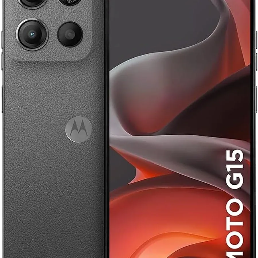 Motorola Moto G15 256GB smartphone Android com armazenamento amplo e Android limpo