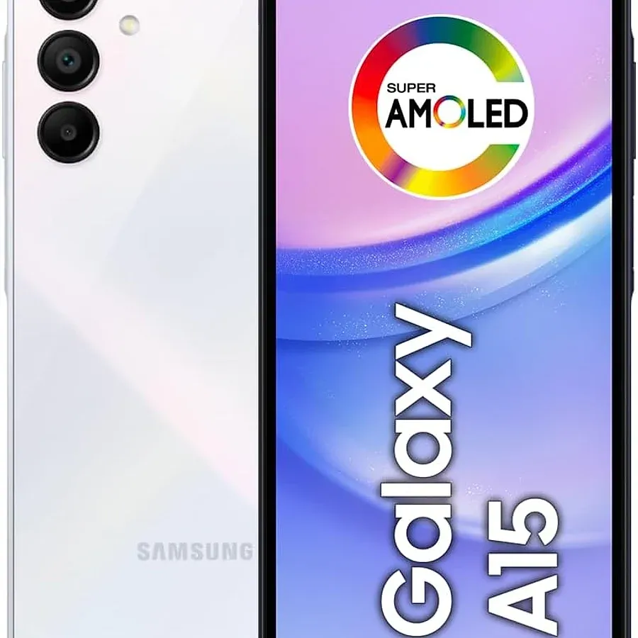 Samsung Galaxy A15 4G 128GB smartphone Android com tela Super AMOLED 90Hz e Helio G99