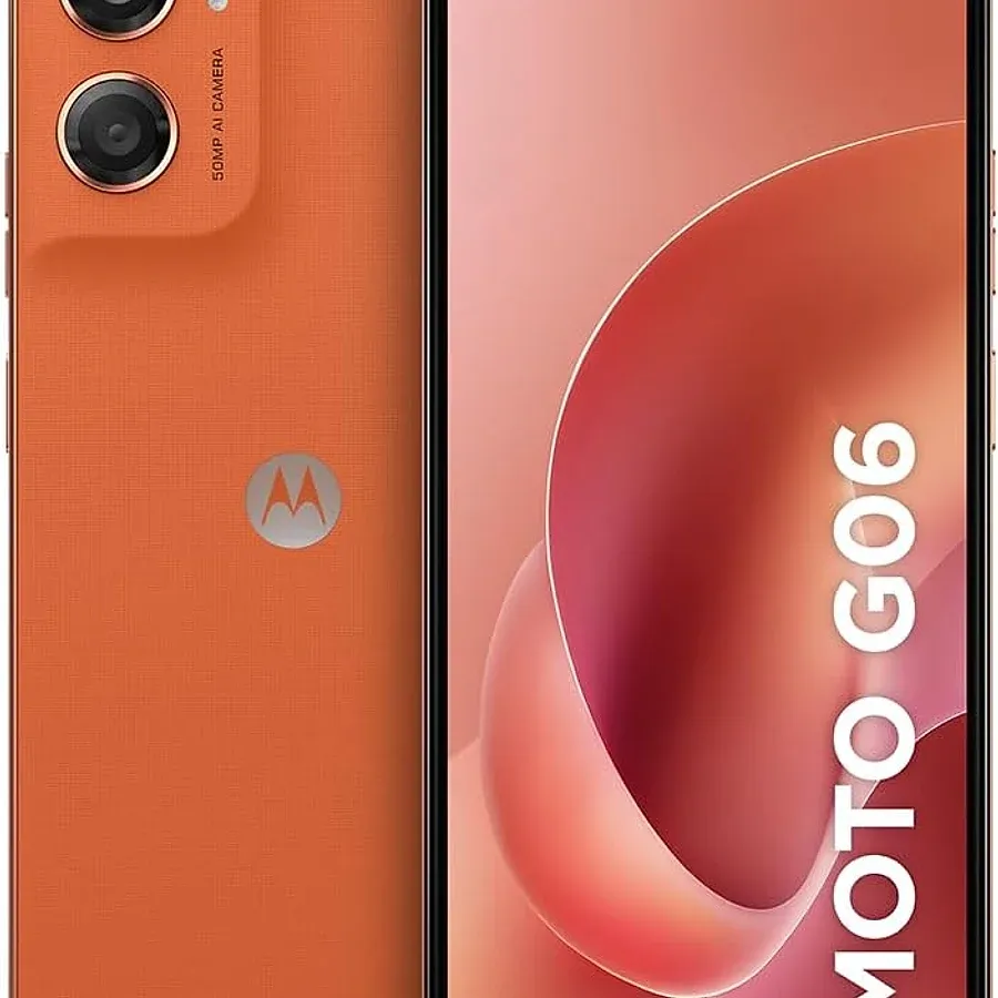 Motorola Moto G06 128GB smartphone Android entrada com Helio G81 e bateria 5000mAh