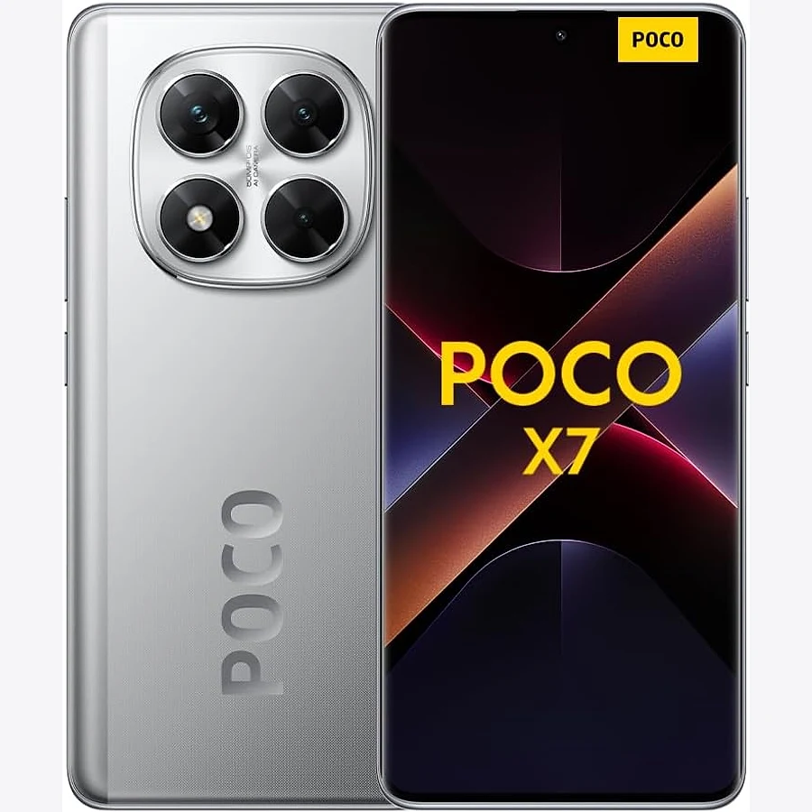Xiaomi POCO X7 5G smartphone com Dimensity 7300-Ultra e tela AMOLED 120Hz para jogos intermediários