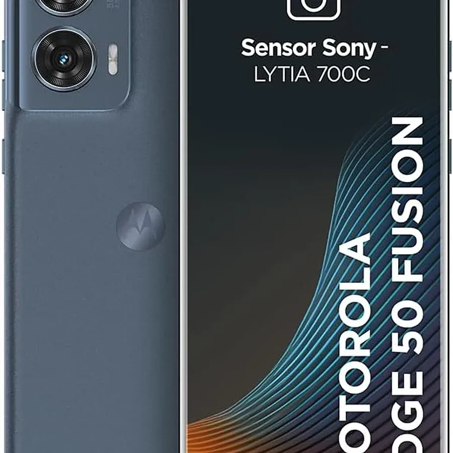 Motorola Edge 50 Fusion 5G smartphone com tela pOLED 144Hz e carregamento TurboPower 68W