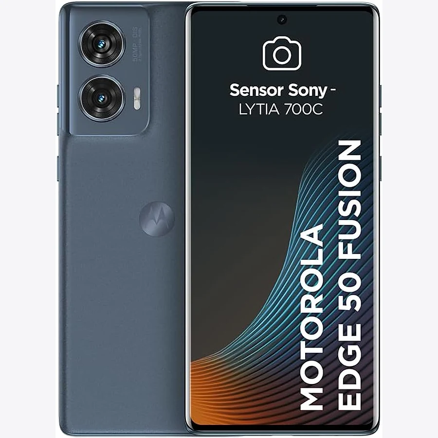 Motorola Edge 50 Fusion 5G 256GB smartphone com tela pOLED 144Hz e Snapdragon 7s Gen 2
