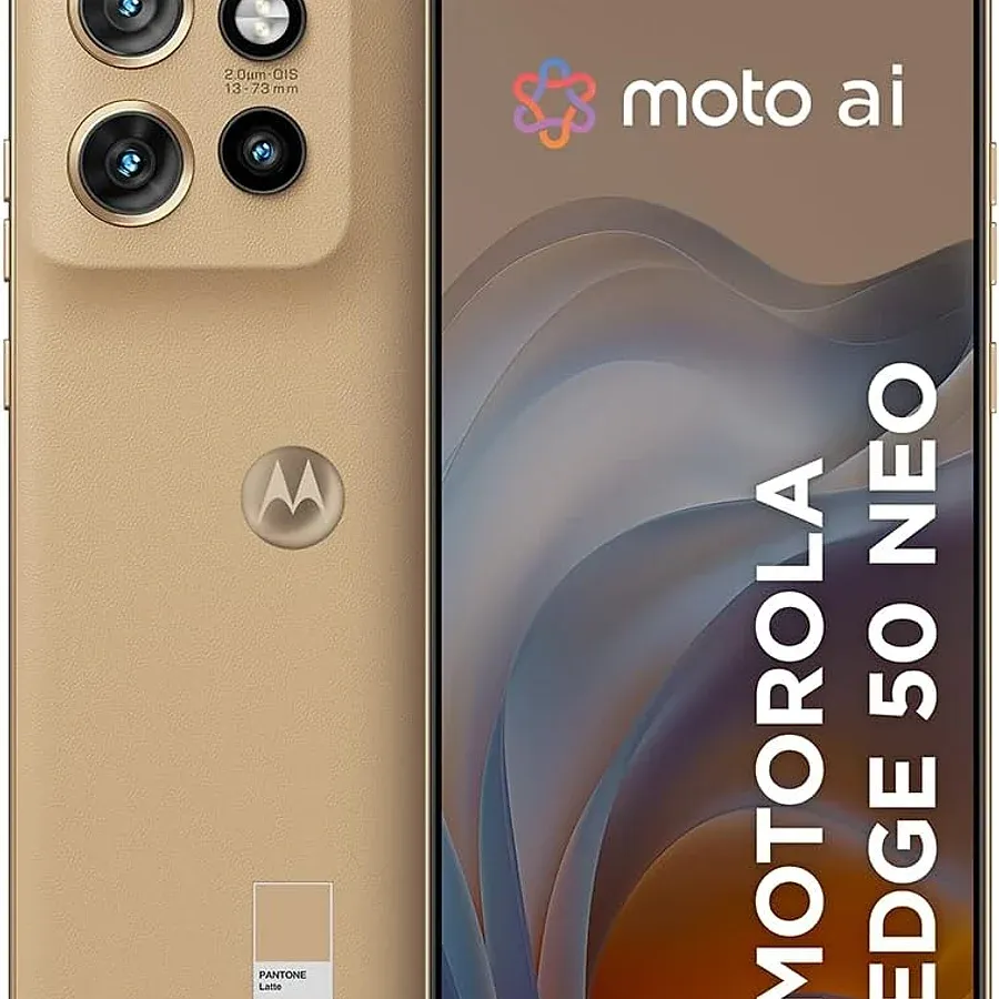 Motorola Edge 50 Neo 5G 256GB smartphone compacto com tela pOLED 120Hz