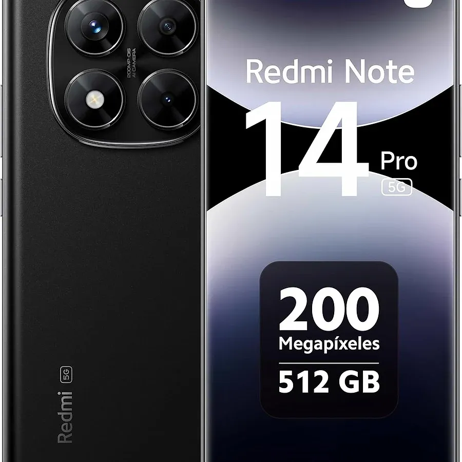 Xiaomi Redmi Note 14 Pro 5G com câmera 200MP e tela AMOLED 120Hz