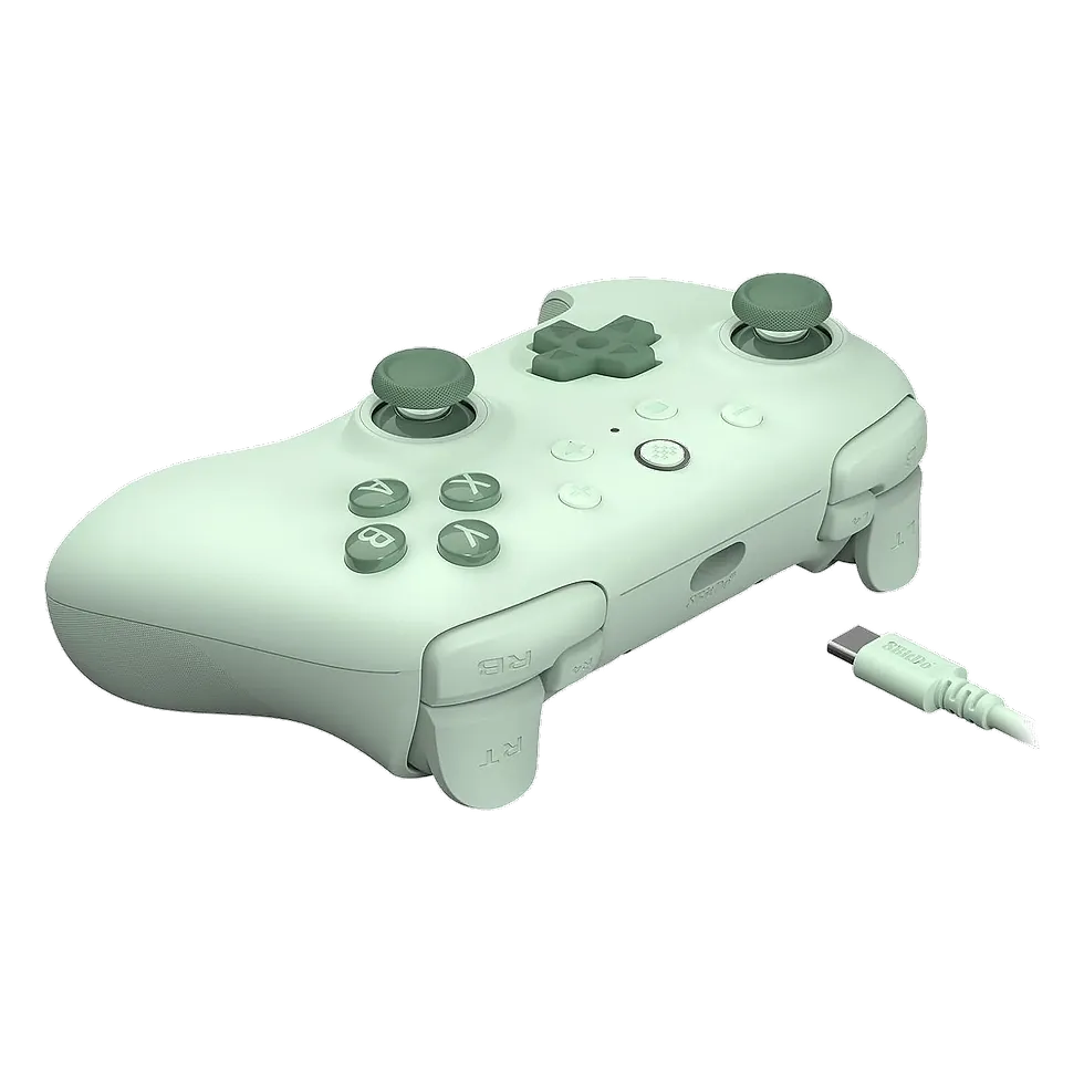 8BitDo Ultimate 2C controle com fio com analógicos hall effect e botões traseiros L4/R4