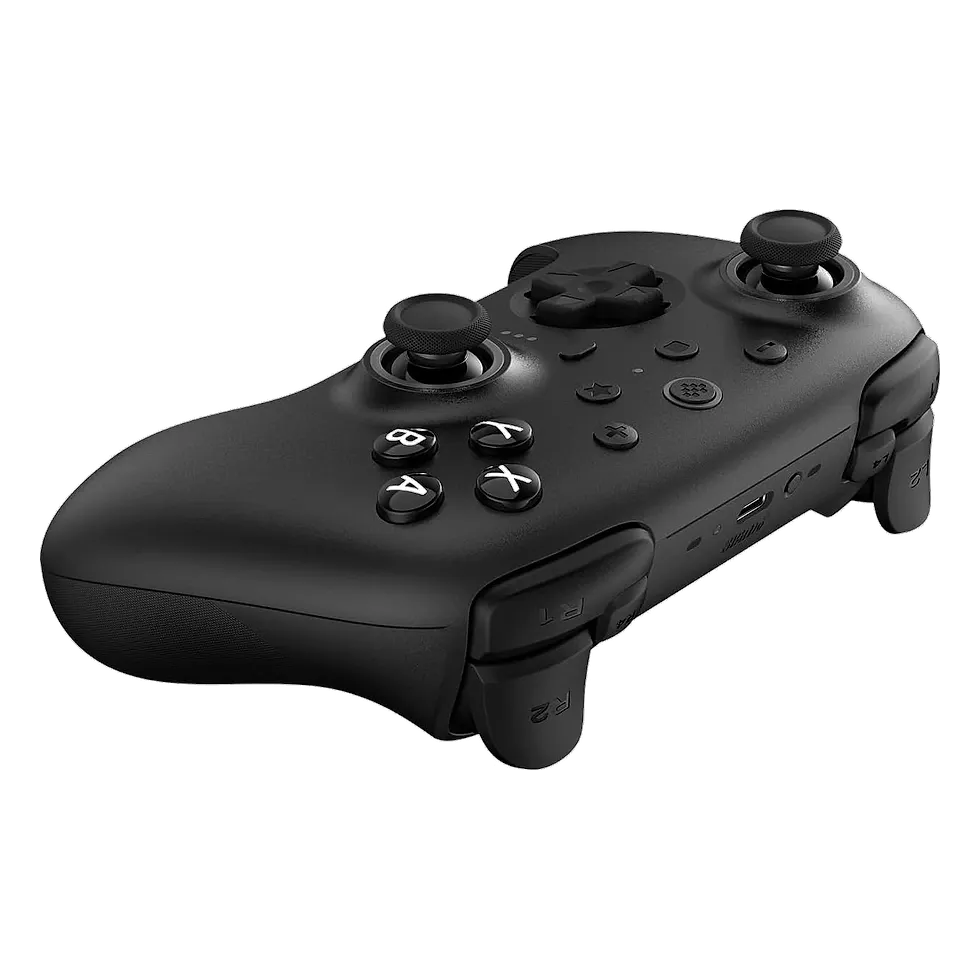8BitDo Pro 2 controle Bluetooth multiplataforma com hall effect e botões traseiros L4/R4