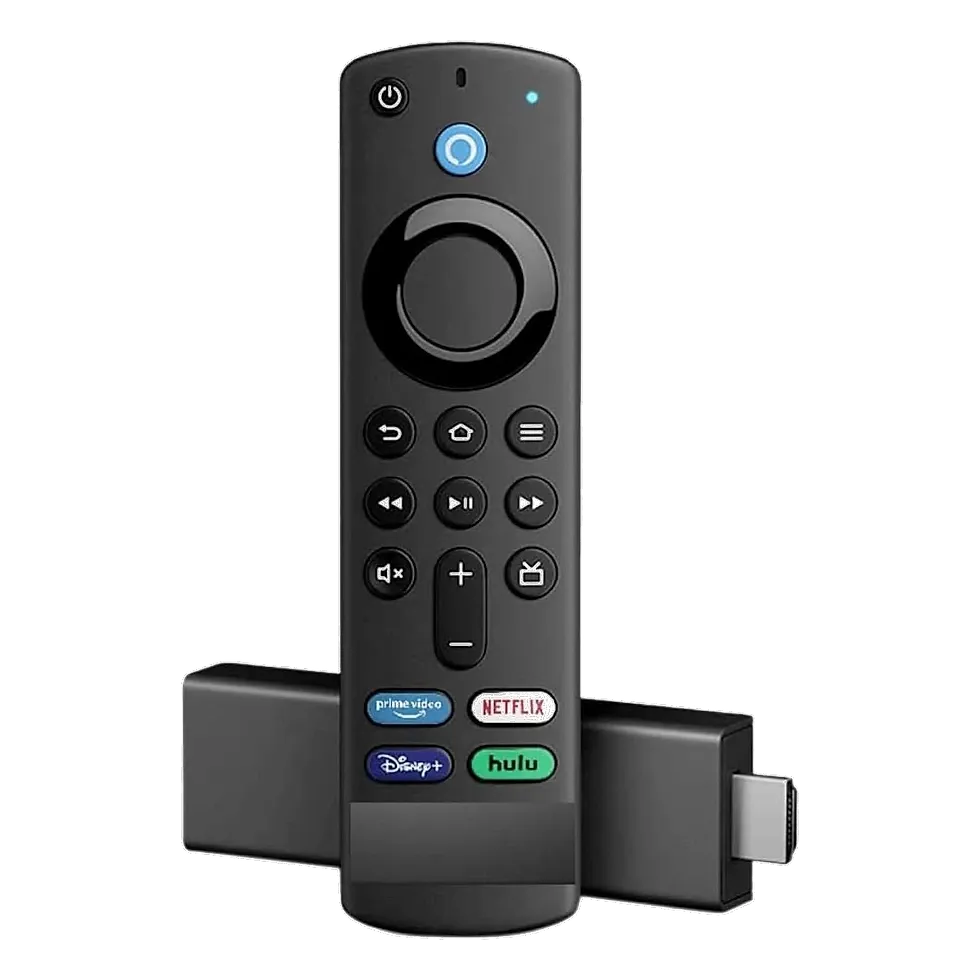 Amazon Fire TV Stick 4K Max preto com controle remoto Alexa para jogar na nuvem