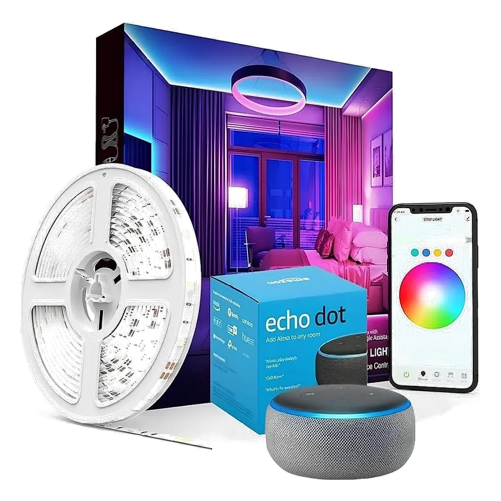 La Casa Smart fita LED Wi-Fi RGB compatível com Alexa e Google Home via aplicativo