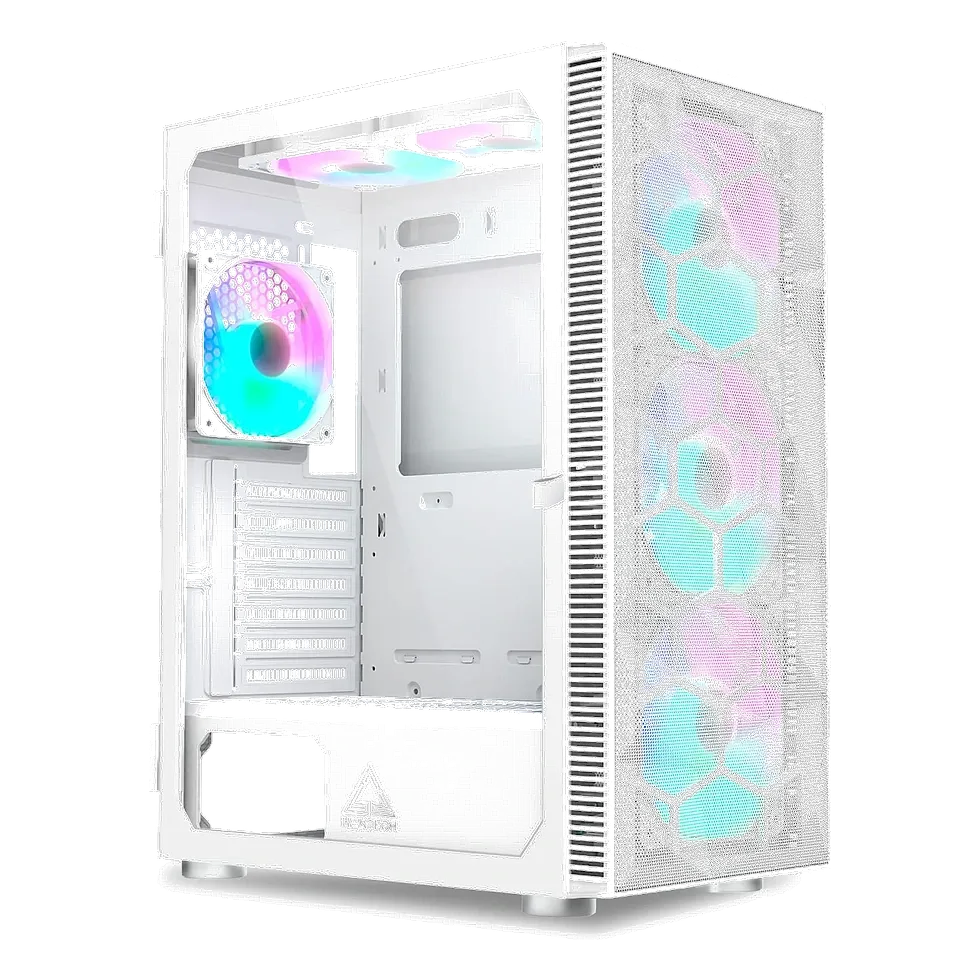 Montech X3 Mesh, gabinete mid tower com painel frontal em mesh e vidro lateral