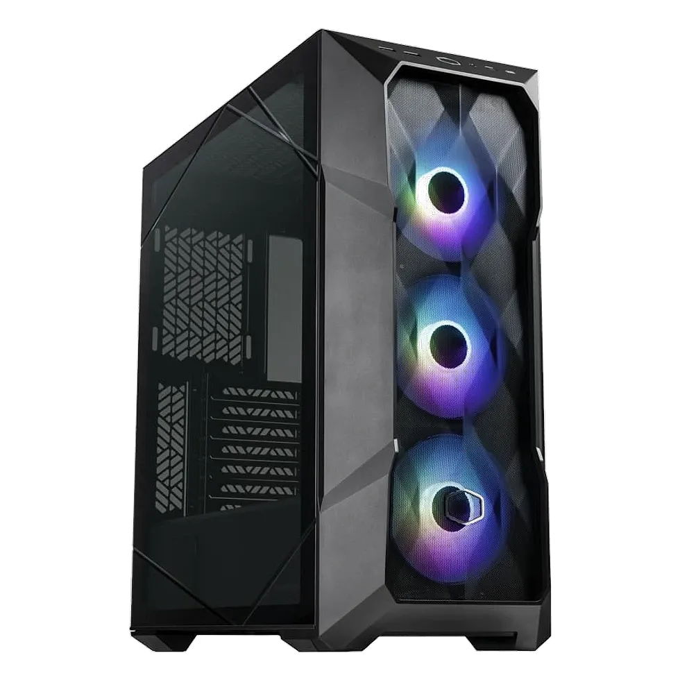 Cooler Master MasterBox TD500 Mesh V2, gabinete com painel frontal em mesh poligonal