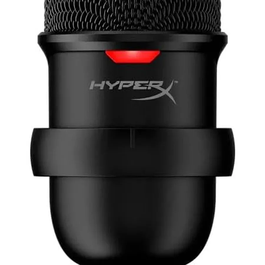 HyperX SoloCast microfone USB condensador cardioide compacto com tap-to-mute