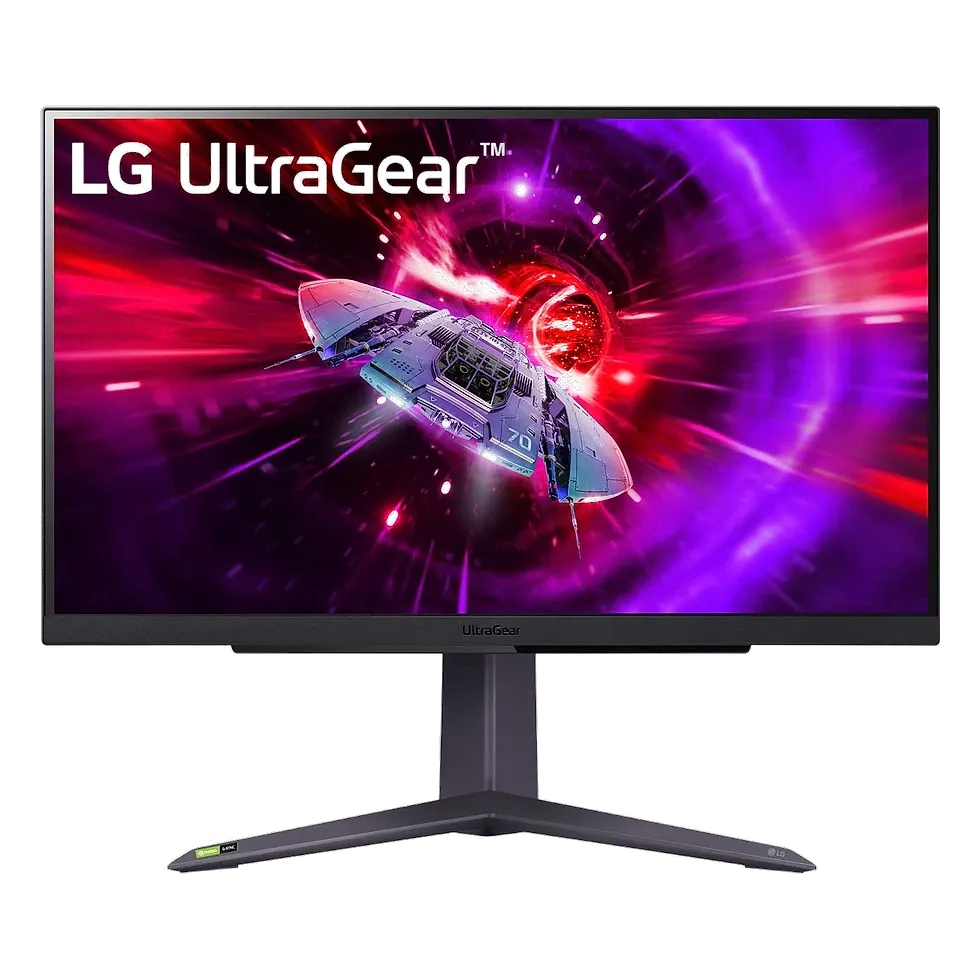 LG UltraGear 27GR75Q-B monitor gamer 27 polegadas QHD 1440p IPS 165Hz plano com G-Sync e FreeSync Premium