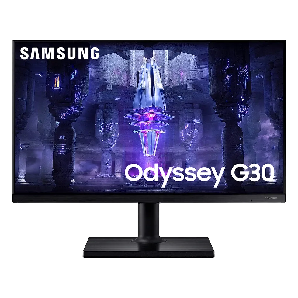 Samsung Odyssey G30 monitor gamer 24 polegadas Full HD 144Hz painel VA com FreeSync Premium