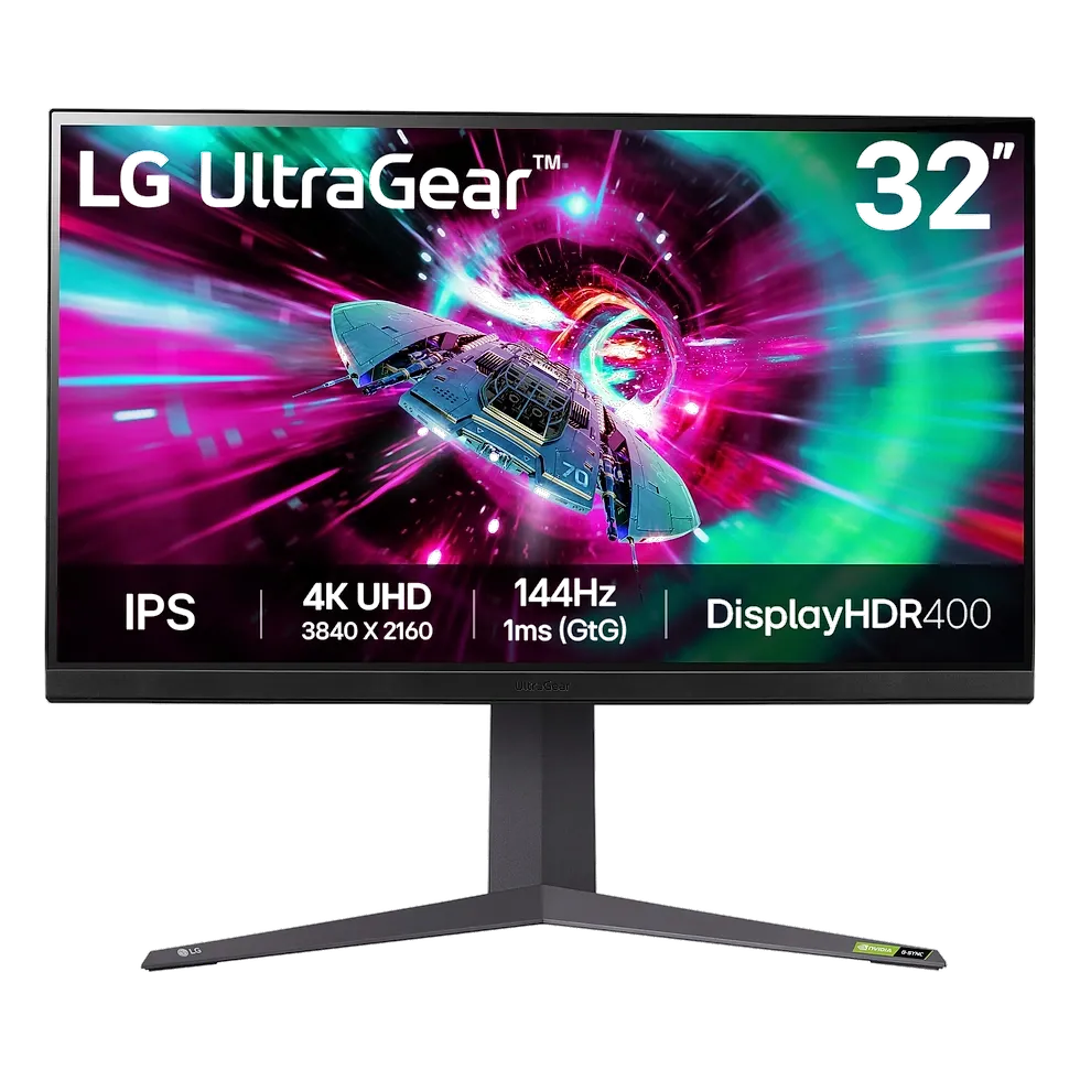 LG UltraGear 32GR93U monitor gamer 32 polegadas 4K IPS 144Hz com G-Sync e HDMI 2.1