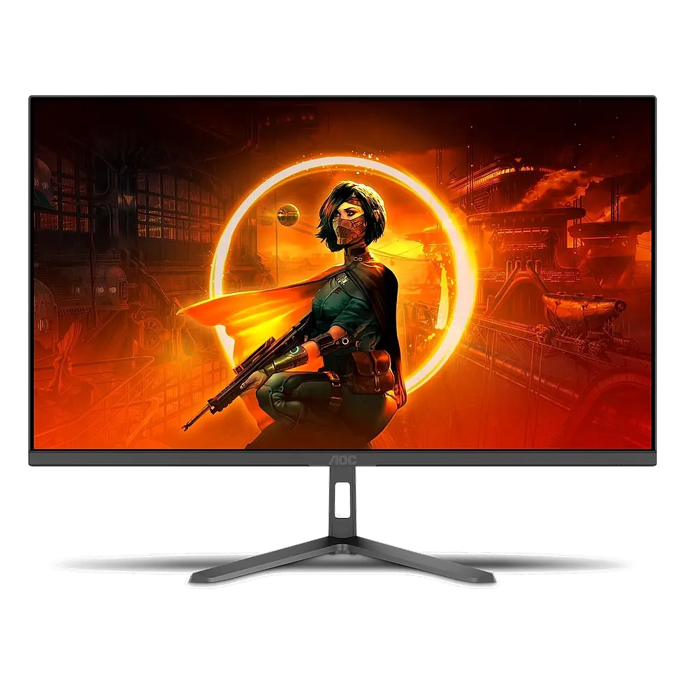AOC 24G30E monitor gamer 24 polegadas Full HD 180Hz painel IPS com HDR