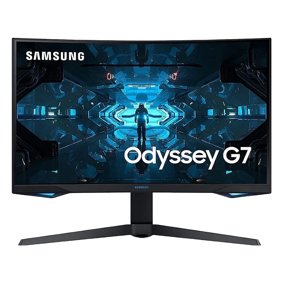 Samsung Odyssey G7 32 polegadas monitor gamer curvo QHD 240Hz 1000R G-Sync FreeSync Premium Pro