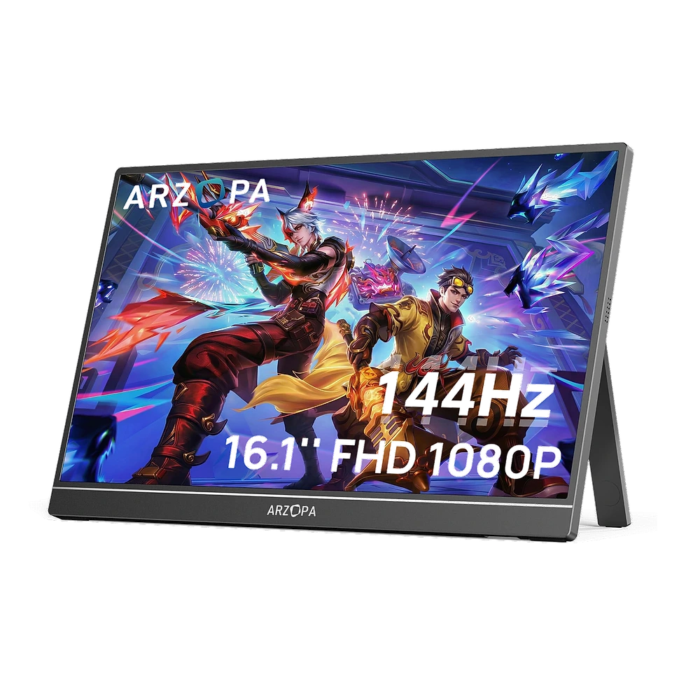 ARZOPA Z1FC portátil de 16,1 polegadas Full HD com HDR e taxa de 144Hz