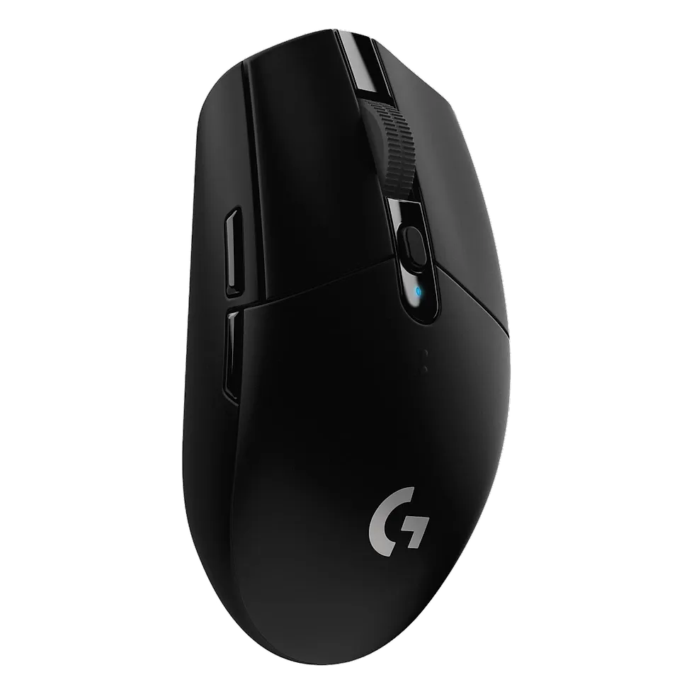 Logitech G305 Lightspeed mouse gamer sem fio compacto preto