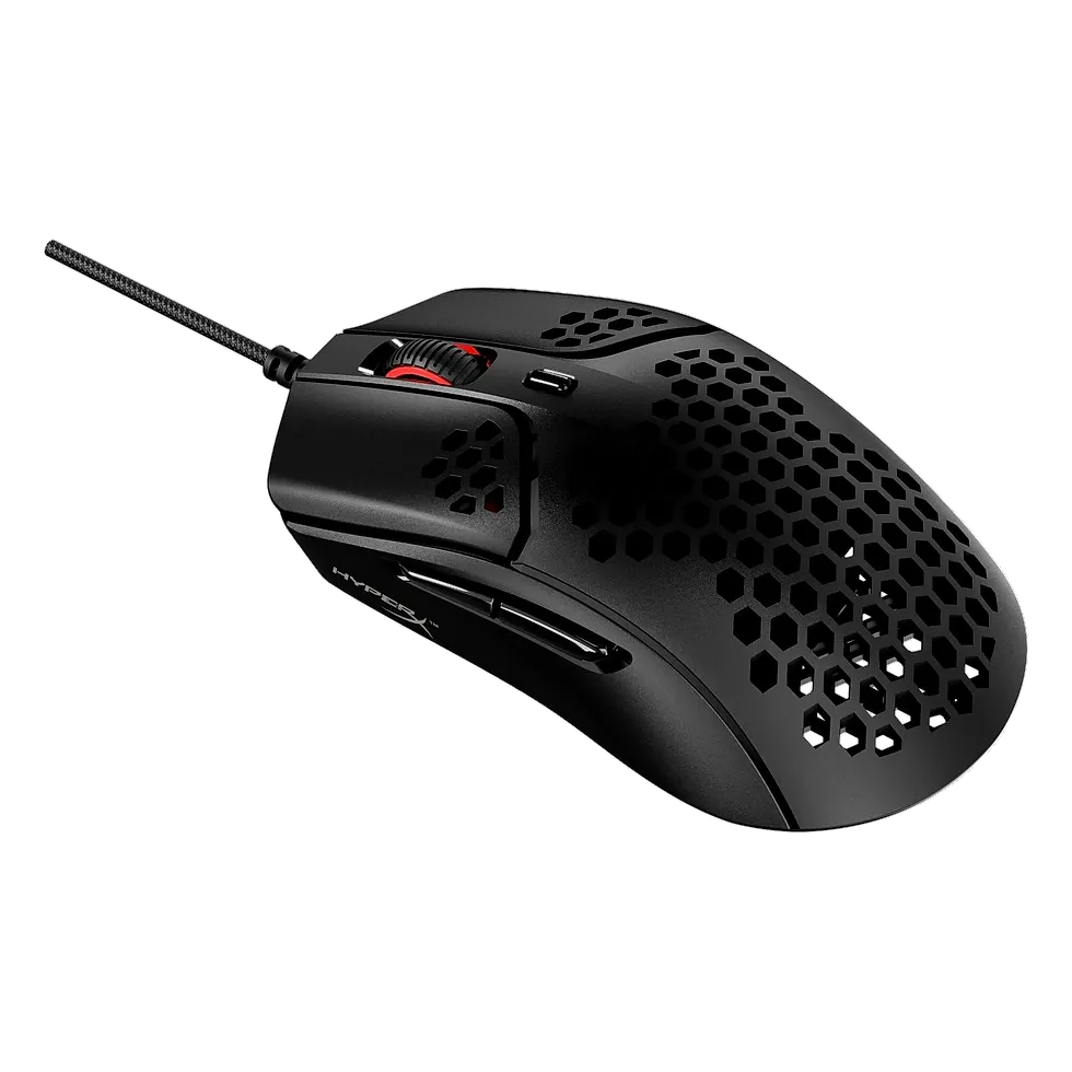 HyperX Pulsefire Haste mouse gamer leve com casca perfurada honeycomb