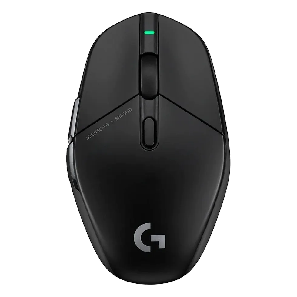 Logitech G303 Shroud Edition mouse gamer sem fio angular leve de 75 g preto