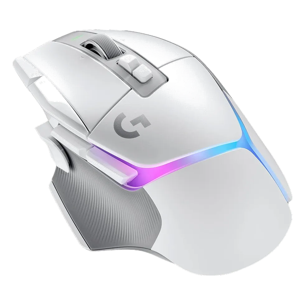 Logitech G502 X Plus — mouse gamer wireless com 13 botões e RGB LIGHTSYNC