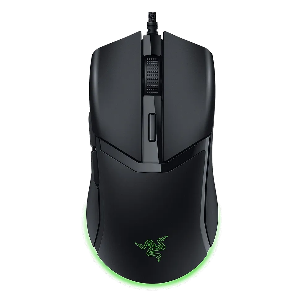 Razer Cobra mouse gamer com fio leve de 58 g com RGB underglow