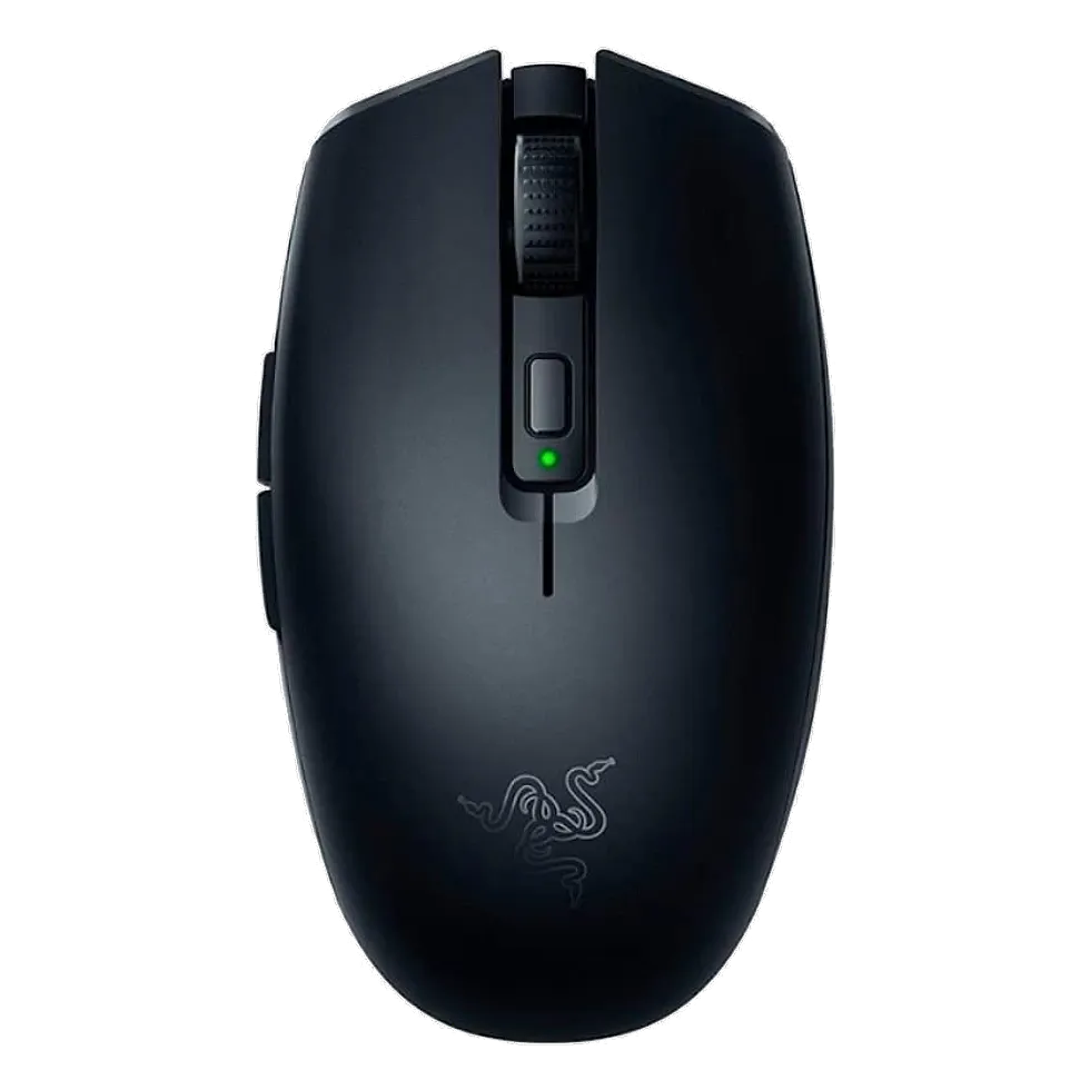 Razer Orochi V2 mouse gamer sem fio compacto preto para uso móvel