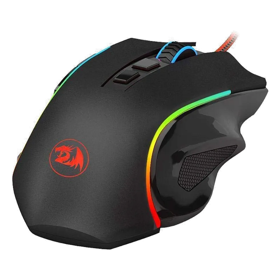 Redragon Griffin M607 mouse gamer com fio leve com RGB Chroma e 6 botões