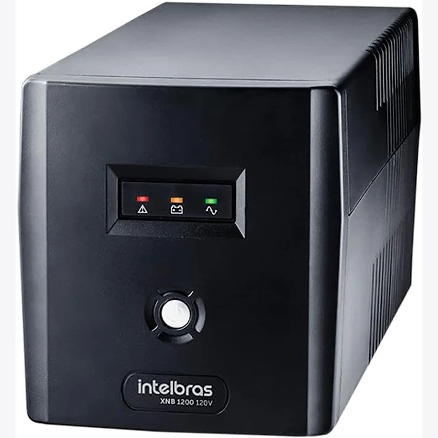 Intelbras XNB 1200VA nobreak com oito tomadas NBR 14136 e bateria VRLA selada