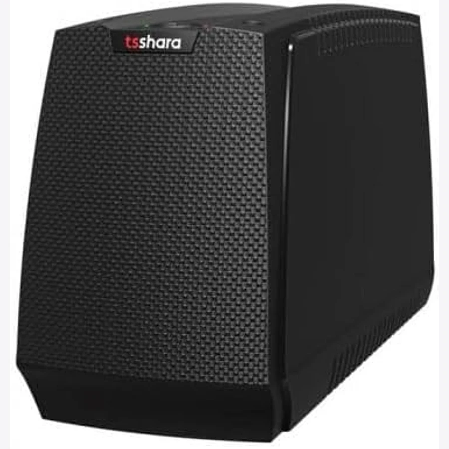 TS Shara XPRO Senoidal 1200VA — display digital e oito tomadas de saída para setup completo