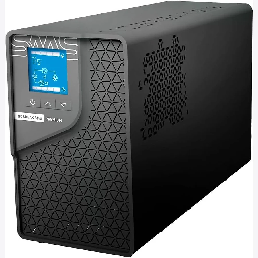 SMS Premium 1500VA — nobreak senoidal pura para setups completos e servidores domésticos