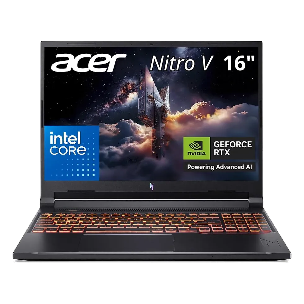 Acer Nitro V16 — 5º geração 50 acessível Acer Nitro V16 ANV16-72-72ZY — Intel Core 7 240H com RTX 5070