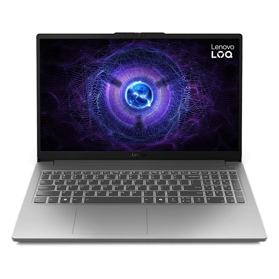 Lenovo LOQ-e i7 — 3º salto pra RTX 4050 Lenovo LOQ-e i7-12650HX — RTX 4050 com Frame Generation