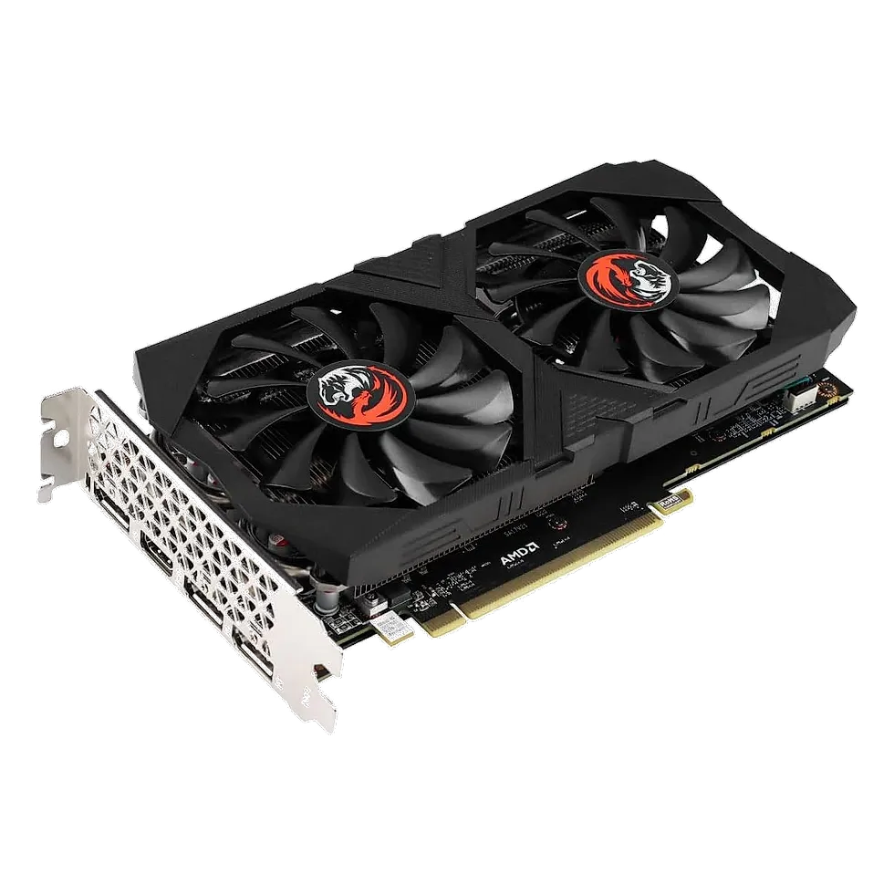 Placa de vídeo PCYES AMD Radeon RX 6600 8GB GDDR6 Graffiti Series dual fan