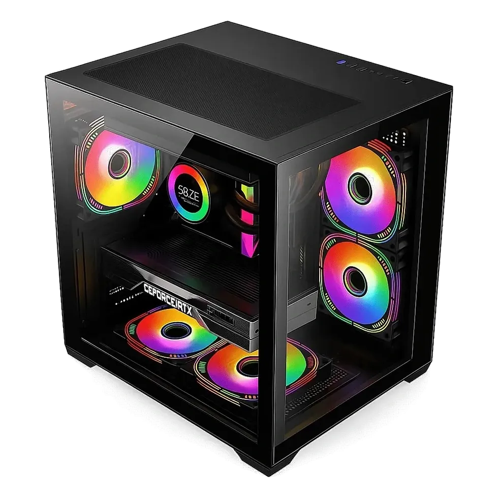 PC Gamer Alligator Shop Intel Core i7 3770 com AMD Radeon RX 580 8GB 16GB DDR3 SSD 240GB