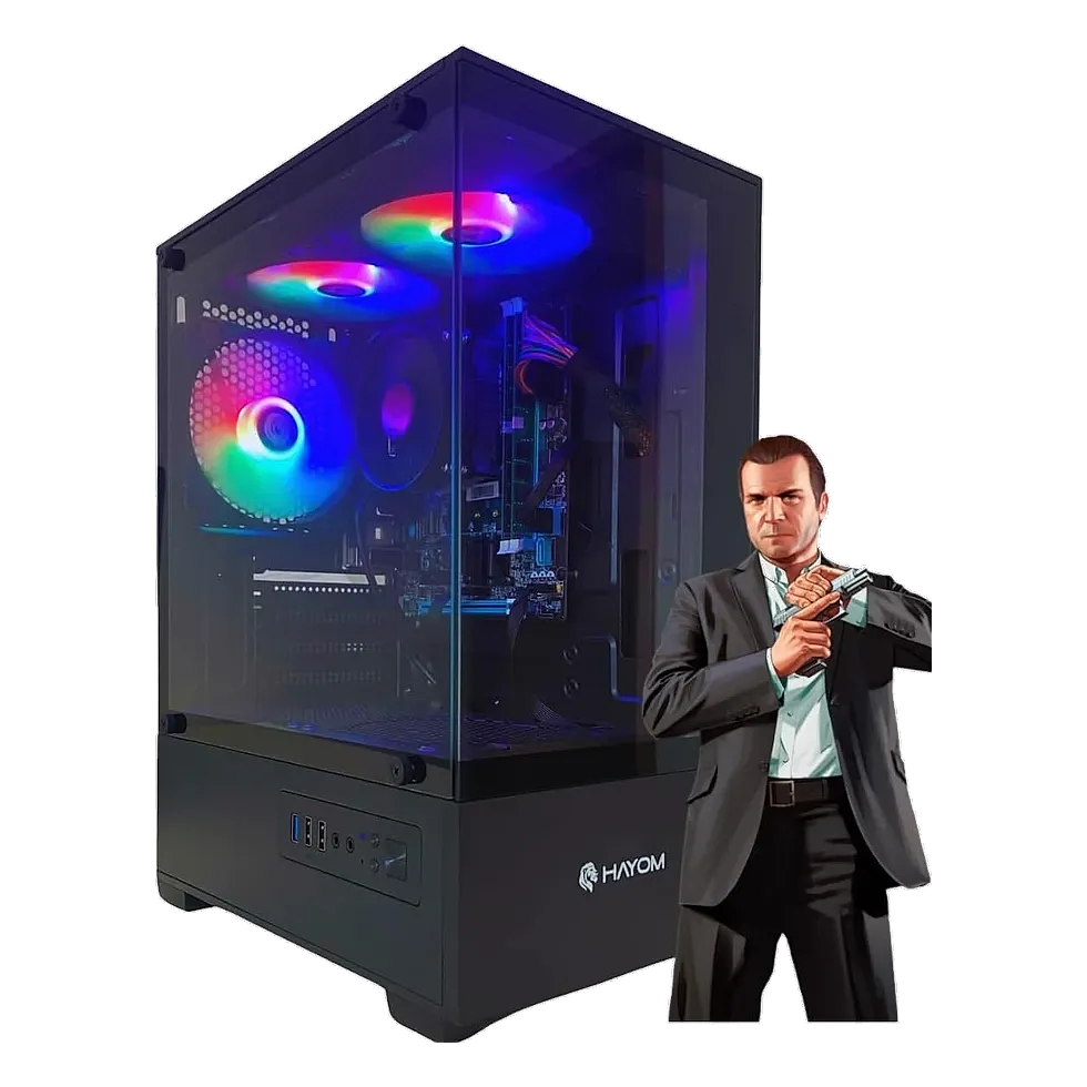PC Gamer CPU Intel i7 3.4GHz 16GB RAM SSD 480GB com fonte 500W para jogos em Full HD